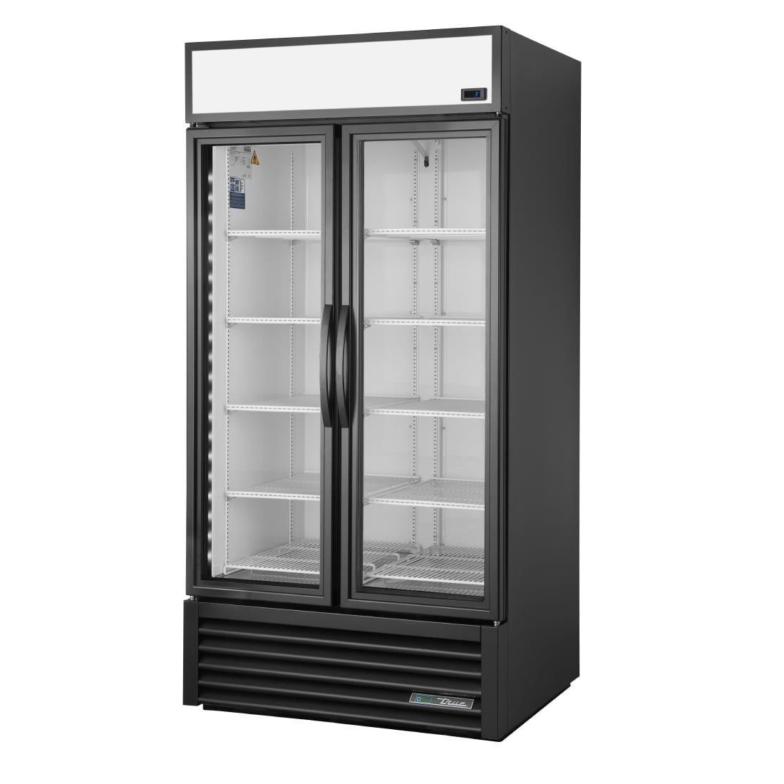 Vitrine positive libre service 2 portes True 991L noire GDM-35-HC~TSL01 - TRUE - CW387