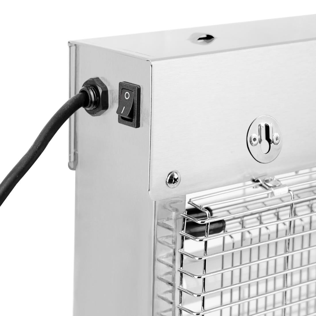 Désinsectiseur LED en inox brossé Eazyzap 8W - Eazyzap - FP983