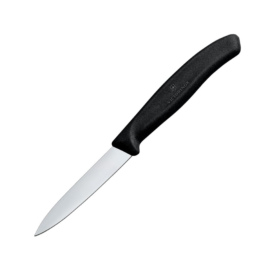 Couteau d'office pointu Victorinox 8cm noir - Victorinox - CX742