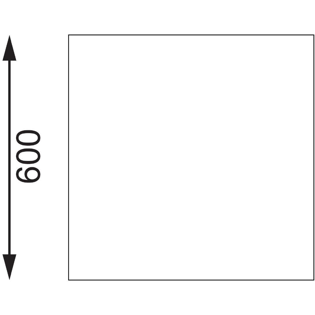 Table de préparation avec rebord en acier inoxydable Vogue 1200 x 600mm - Vogue - T381