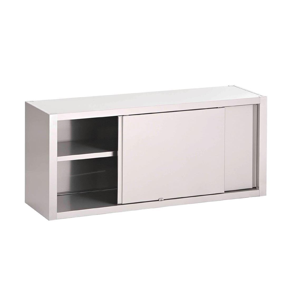 Placard mural inox avec portes coulissantes Gastro M 660 x 1600 x 400mm - Gastro M - GN172