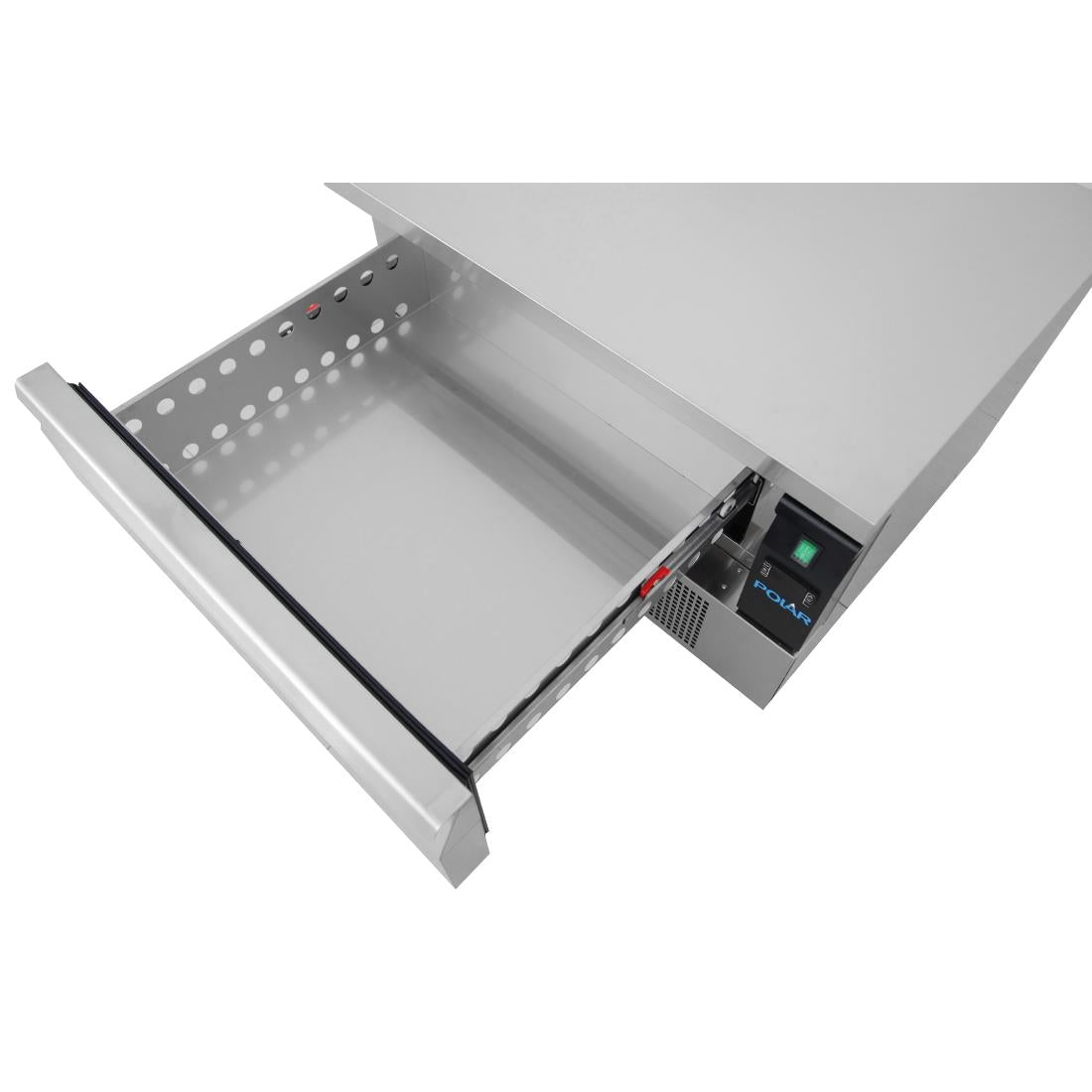 Soubassement double réfrigération 1 tiroir Polar Série U 3x GN 1/1 - Polar - DA995