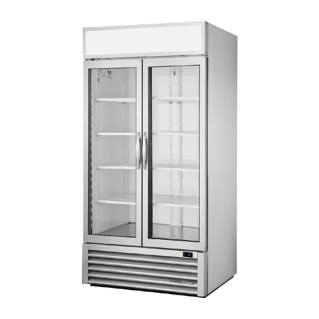 Vitrine positive libre service 2 portes True 991L GDM-35-HC-FGD01-ALU - TRUE - CW389