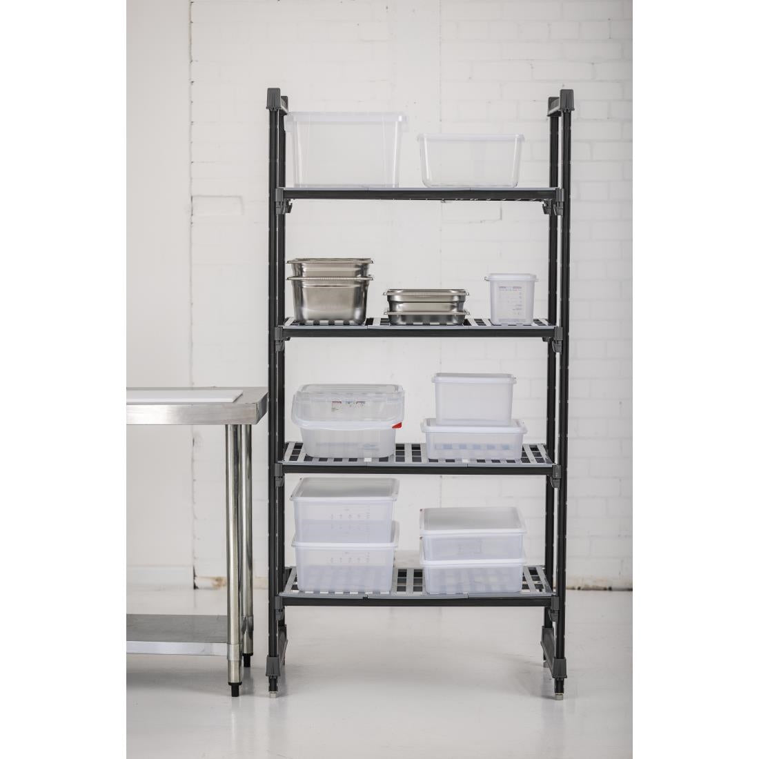 Unité de 4 étagères à claire-voie Cambro Camshelving 1830x915x610mm - Cambro - DM772