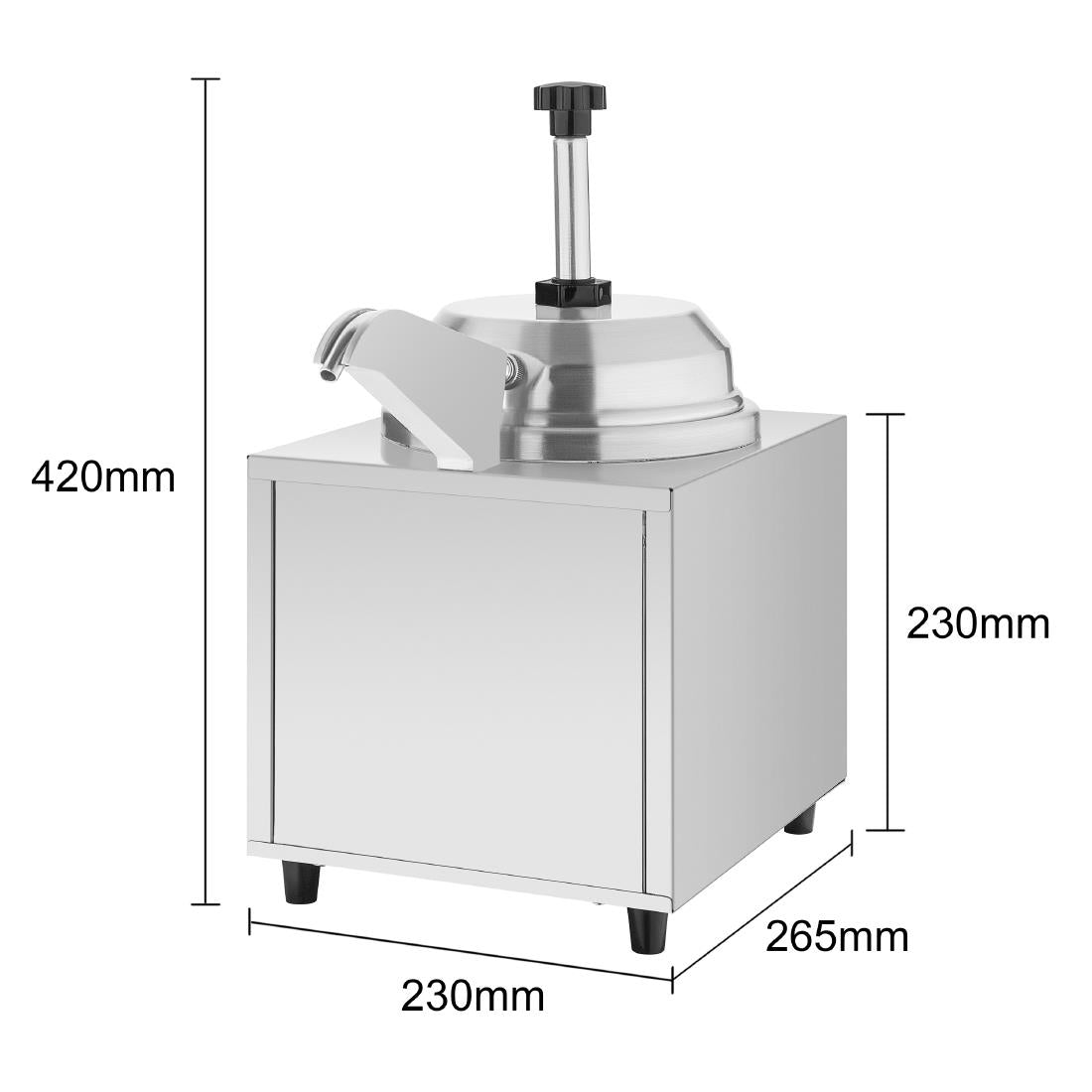 Distributeur de sauce Buffalo 5L - Buffalo - JB578