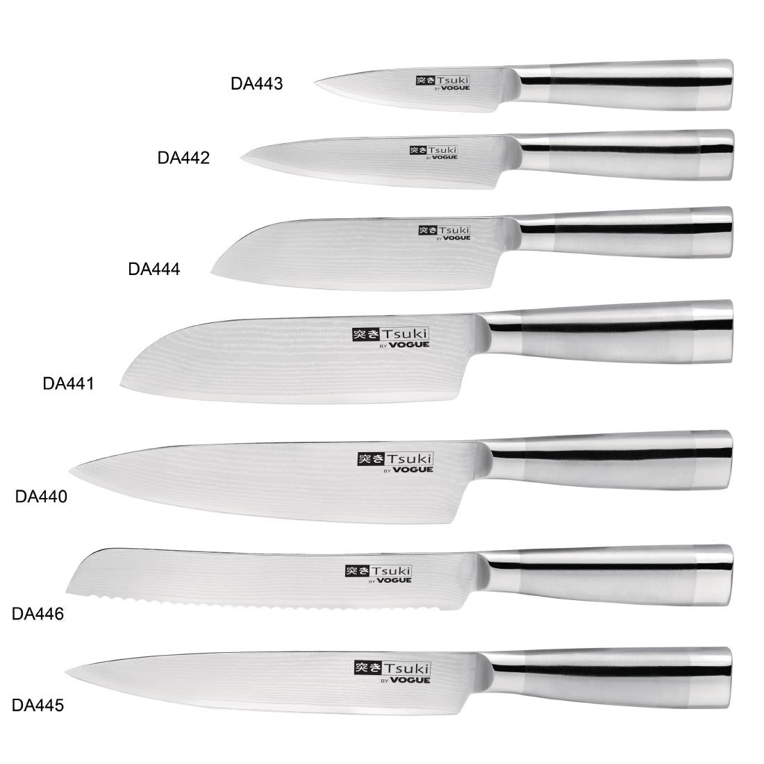 Couteau d'office japonais Series 8 Vogue Tsuki 90mm - Vogue - DA443