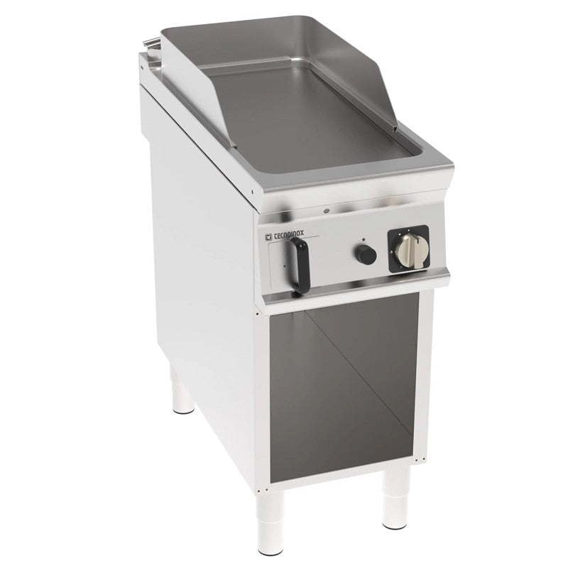 Élément monobloc plaque gaz à snacker lisse - 1 zone - Tecnoinox