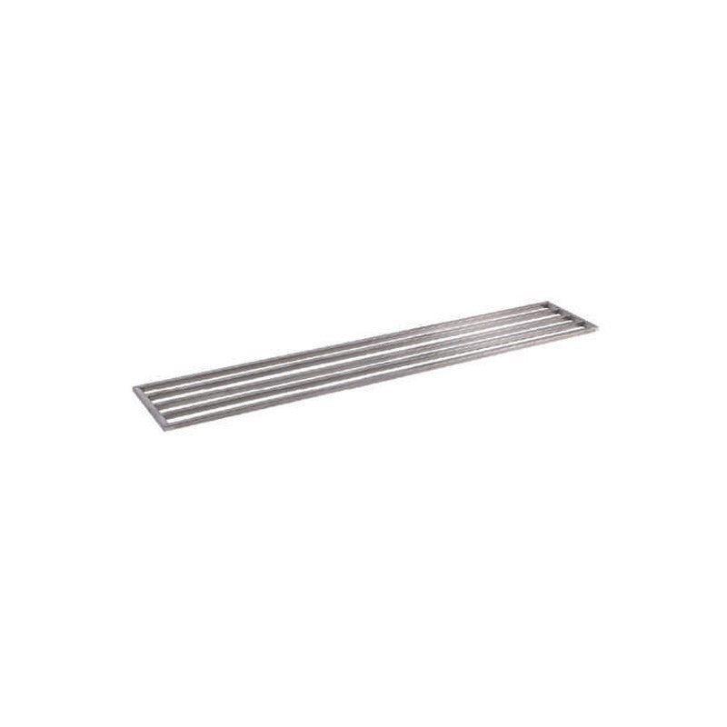 Etagère murale pleine en inox - Profondeur 300 mm - Longueur 1800 mm - EMB318T - Nosem