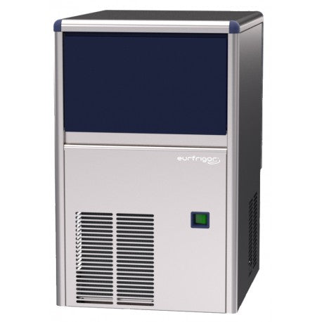 Machine à glaçons pleins avec condenseur à air - Avec réserve - Prod.25 Kg