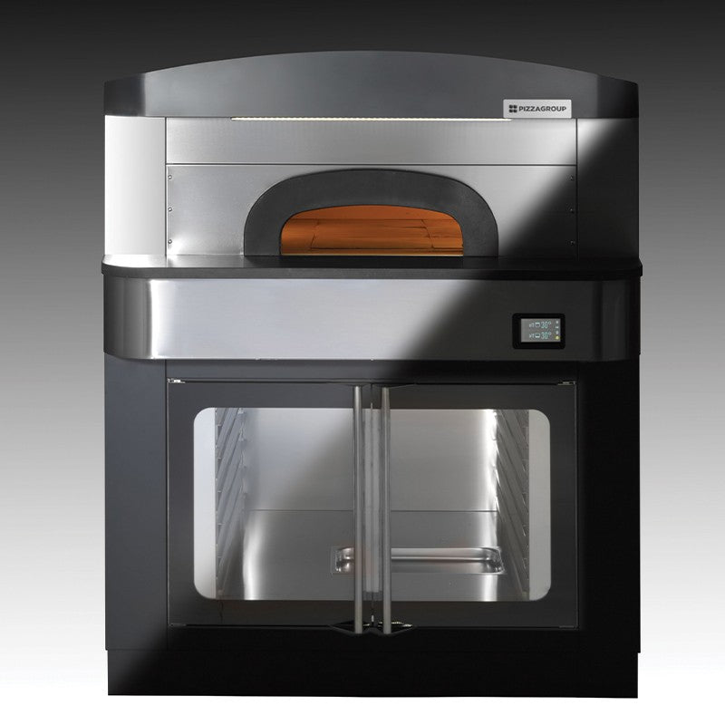 Four à pizza électrique 1 chambre 9 pizzas - Écran tactile - Gamme 550 - Pizza Group