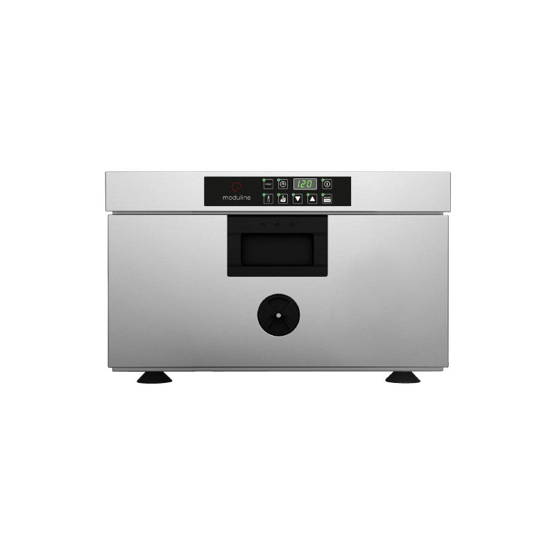 Four statique pour cuisson lente avec sonde à coeur - Introduction du plateau côté étroit - Série CSD - Hauteur 300 mm