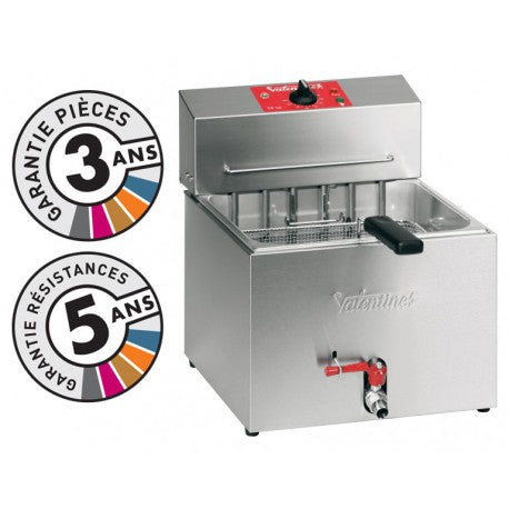 Valentine - Friteuse électrique de table professionelle TF10 - 10L