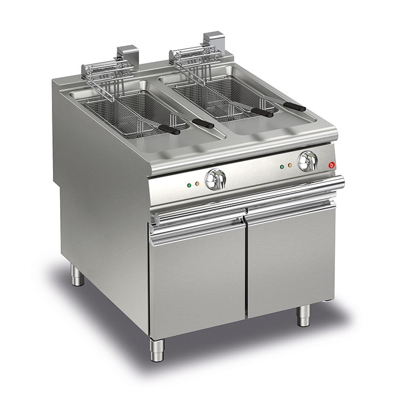Friteuse électrique monobloc - 15 + 15 litres - Gamme Queen 900 - Baron