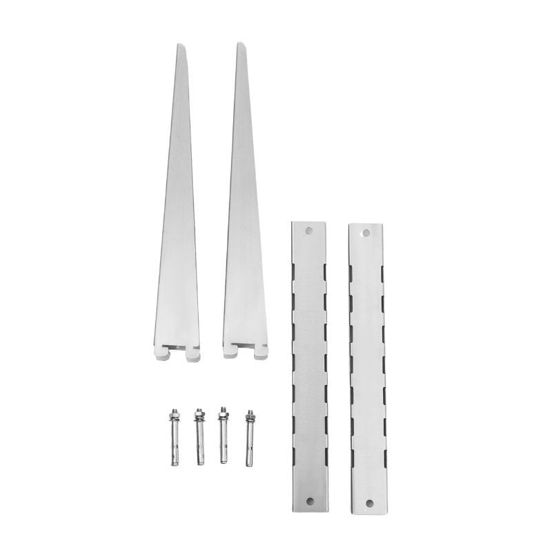 Etagère Murale en Inox sur Crémaillères - L 1000 x P 400 mm - vue 7