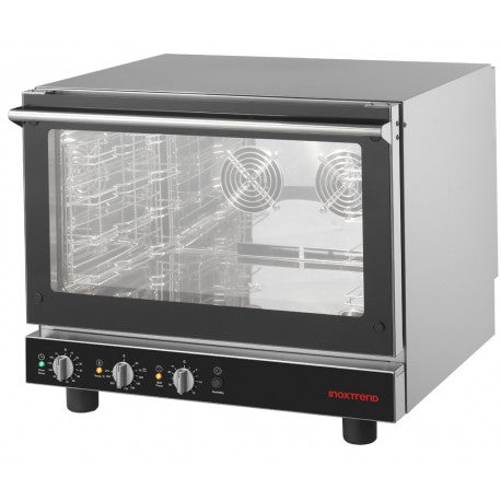 Four à air pulsé 4 niveaux - monophasé avec humidificateur - Commandes mécaniques