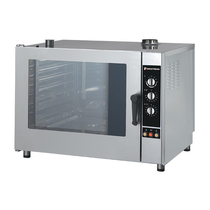 Four gaz XT COMPACT - 16 kW + 0,5 kW - Mixte à injection directe - Niveaux 7 niveaux GN 2/1 - Inoxtrend