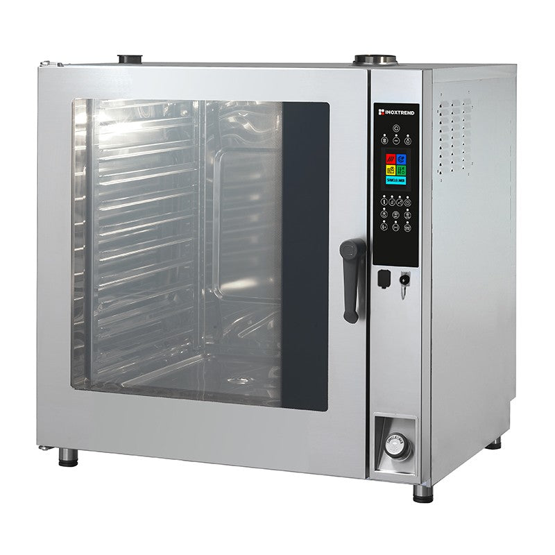 Four gaz XT COMPACT - Mixte à injection directe - Commandes programmables à écran tactile - 23 kW + 0,6 kW - Inoxtrend