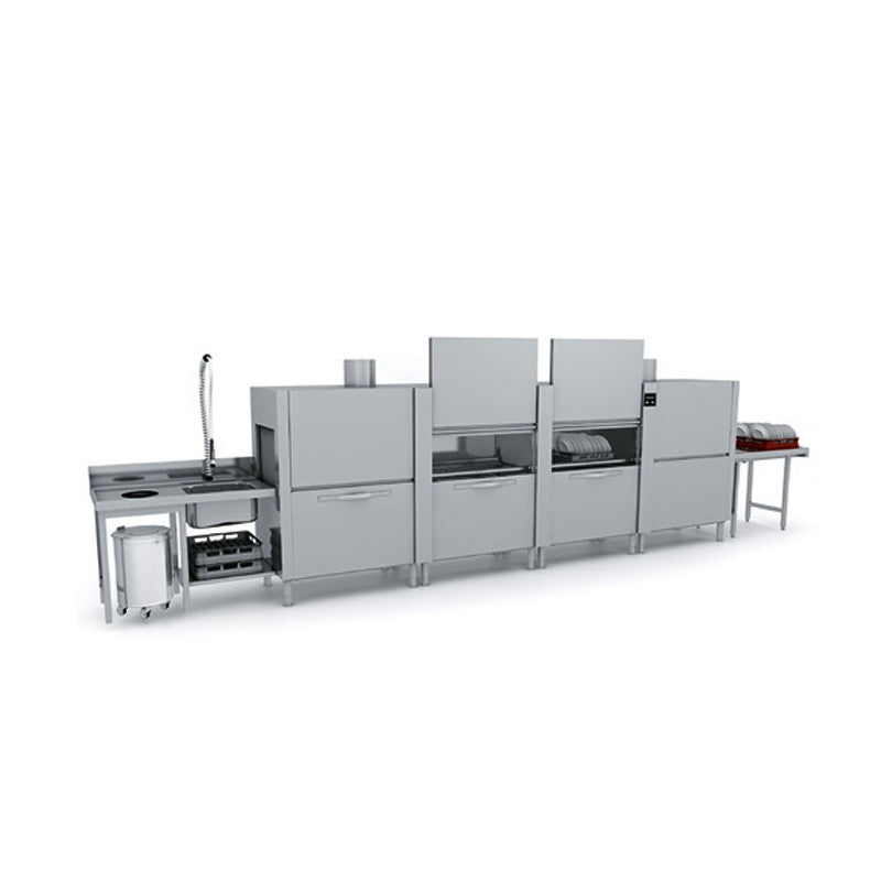 Lave-vaisselle à avancement automatique - Sortie à droite - Panier 500 x 500 mm - TOP31223D - TOPTECH - Colged