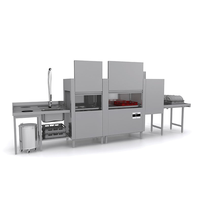Lave-vaisselle à avancement automatique - Sortie à gauche - Panier 500 x 500 mm - ISY31102G - ISYTECH - Colged