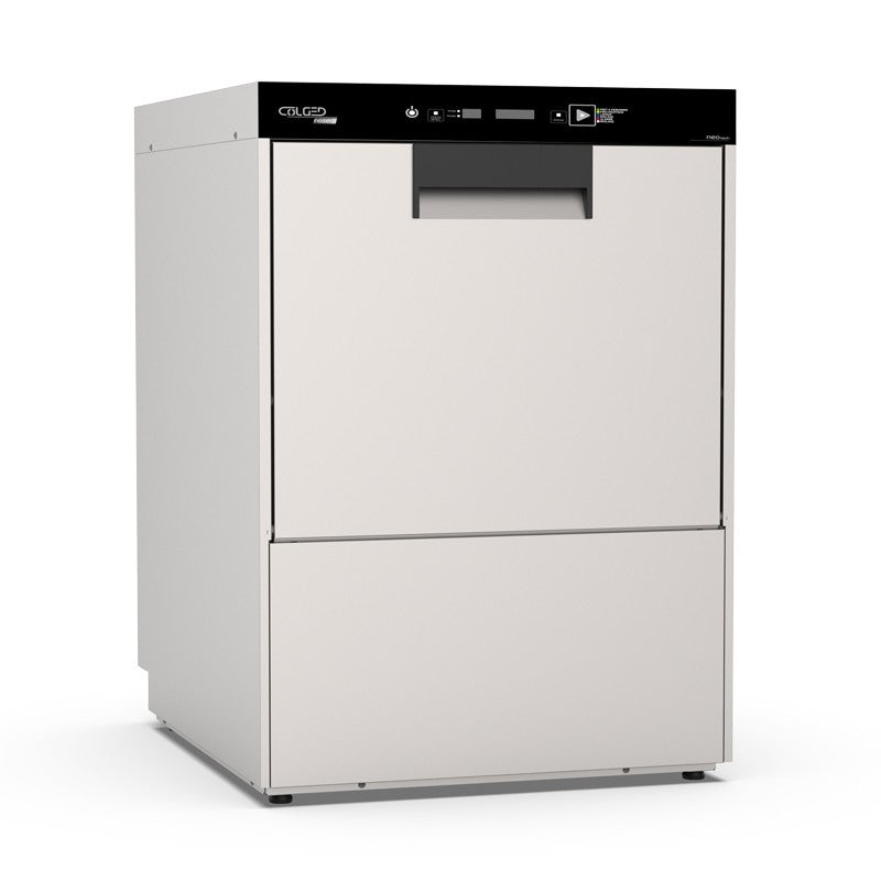 Lave-vaisselle à capot - NEOTECH - Panier 500 x 600 mm avec pompe de vidange - Puissance totale absorbée 9.7 KW - Colged