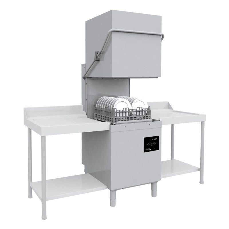Lave-vaisselle à capot - STEELTECH - Panier 500 x 500 mm - Puissance totale absorbée 9.5 KW - Colged