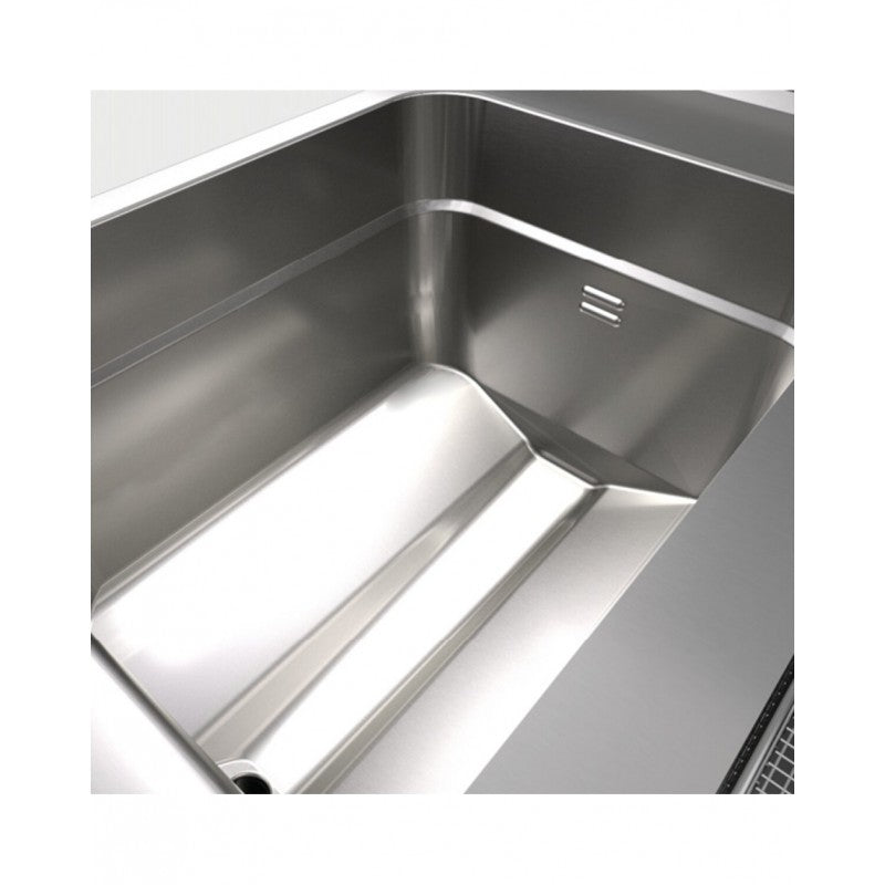 Monobloc friteuse gaz - 23 L - Largeur 400 mm - Gamme QUEEN 900 - Baron