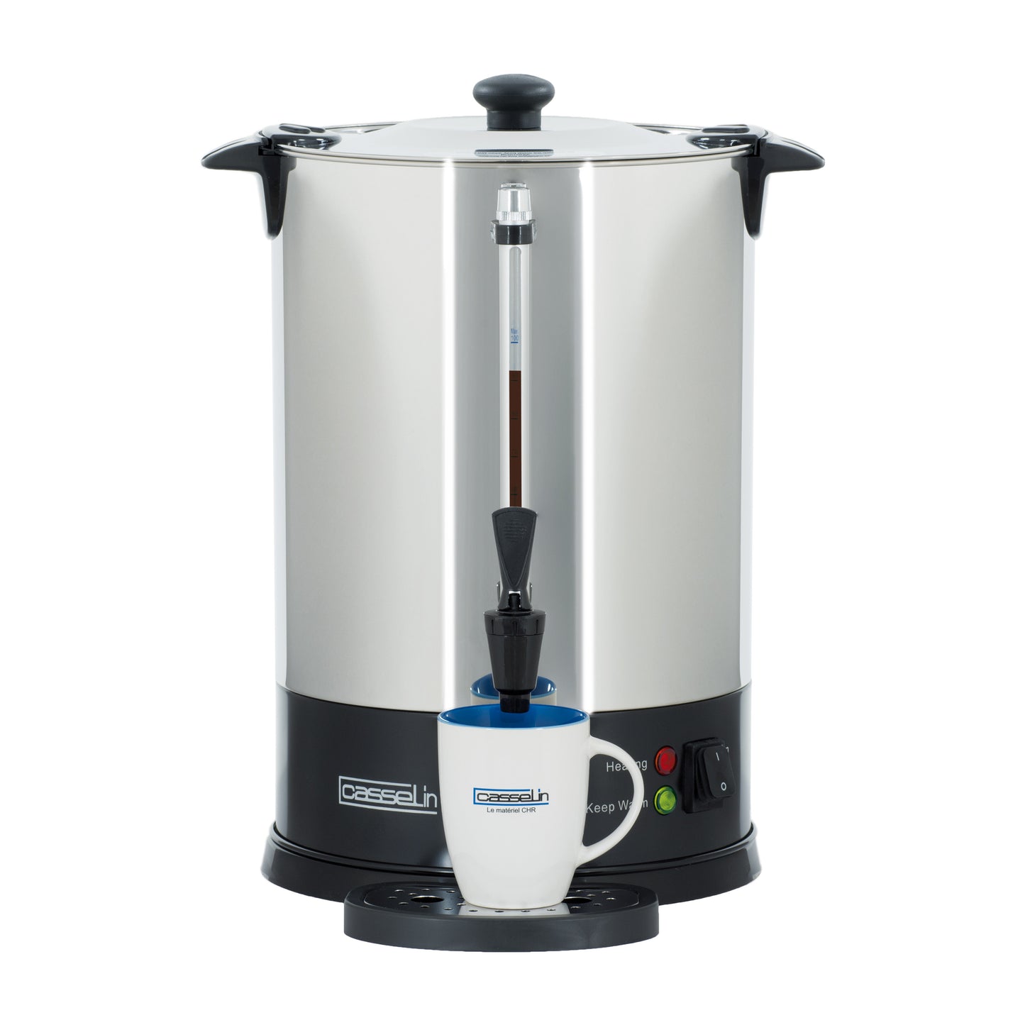Percolateur à café 100 tasses simple paroi Casselin CPC100S