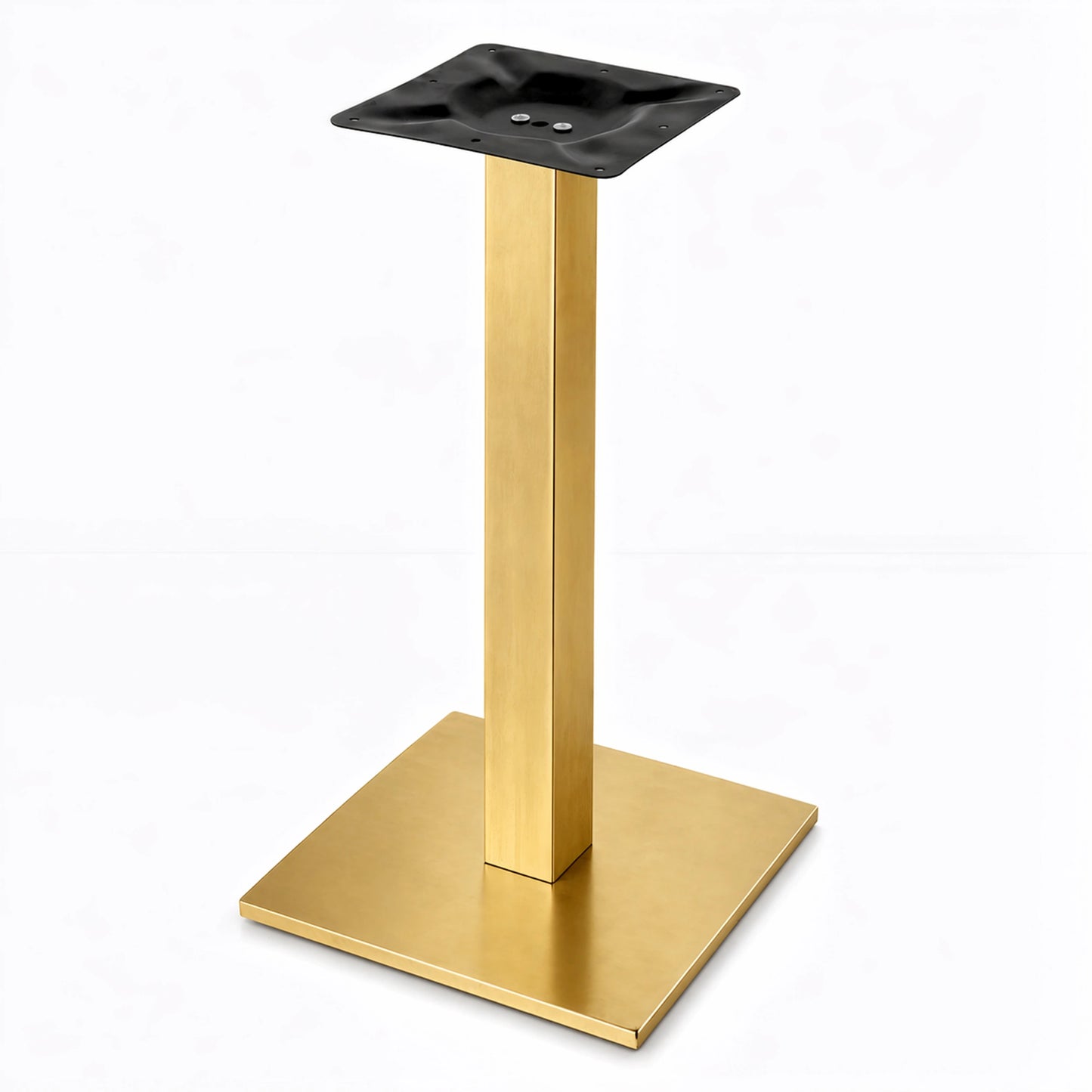 Base Carrée Or Inox