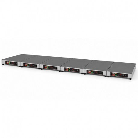 Plaque de maintien au chaud en inox - PMCH6