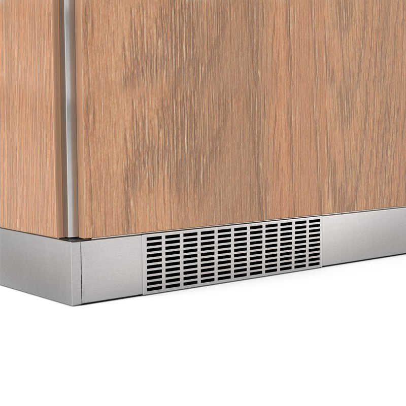 Plinthe en PVC revêtu d'aluminium H. 100 mm - ZOCC2R - Nosem