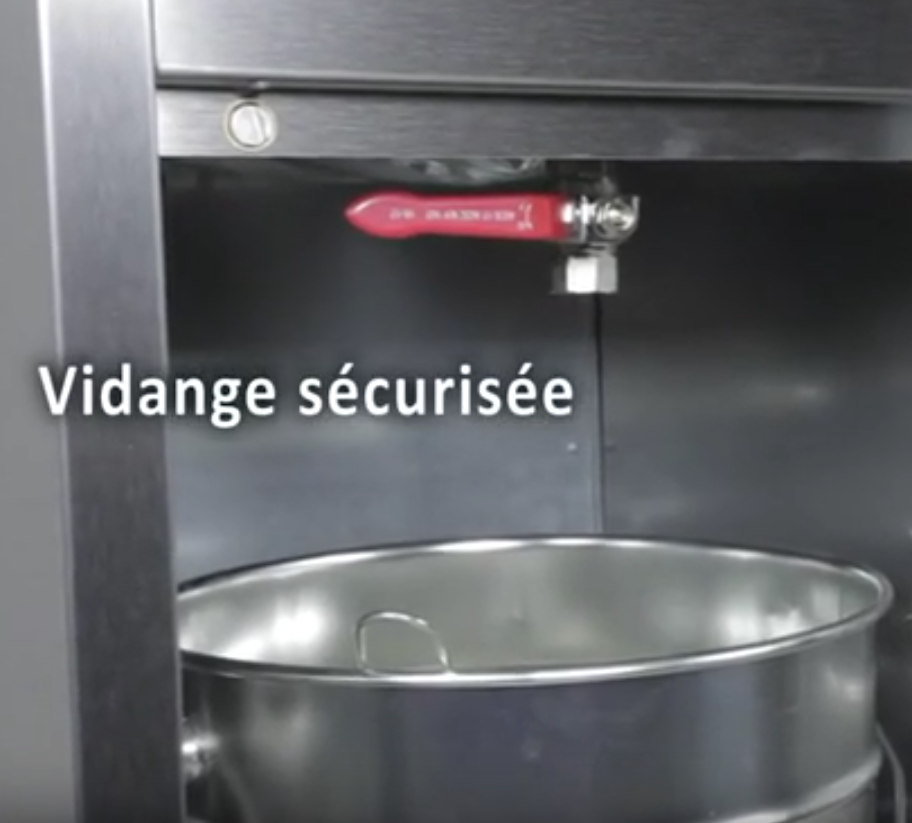 Friteuse sur coffre - 1 cuve 16 Litres - Gaz