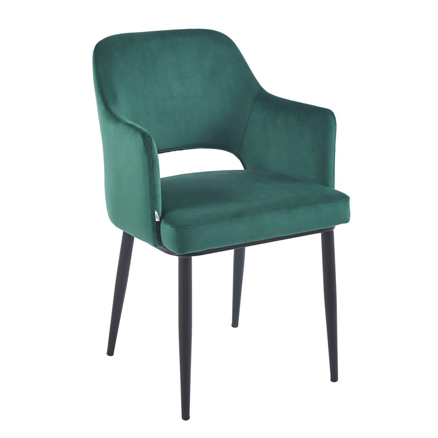 Chaise MAGGI Velours - Vert