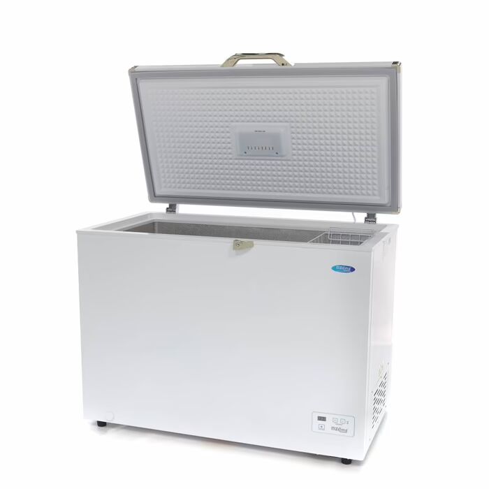 Congélateur coffre - 282 L - 2 roues - incl panier suspendu