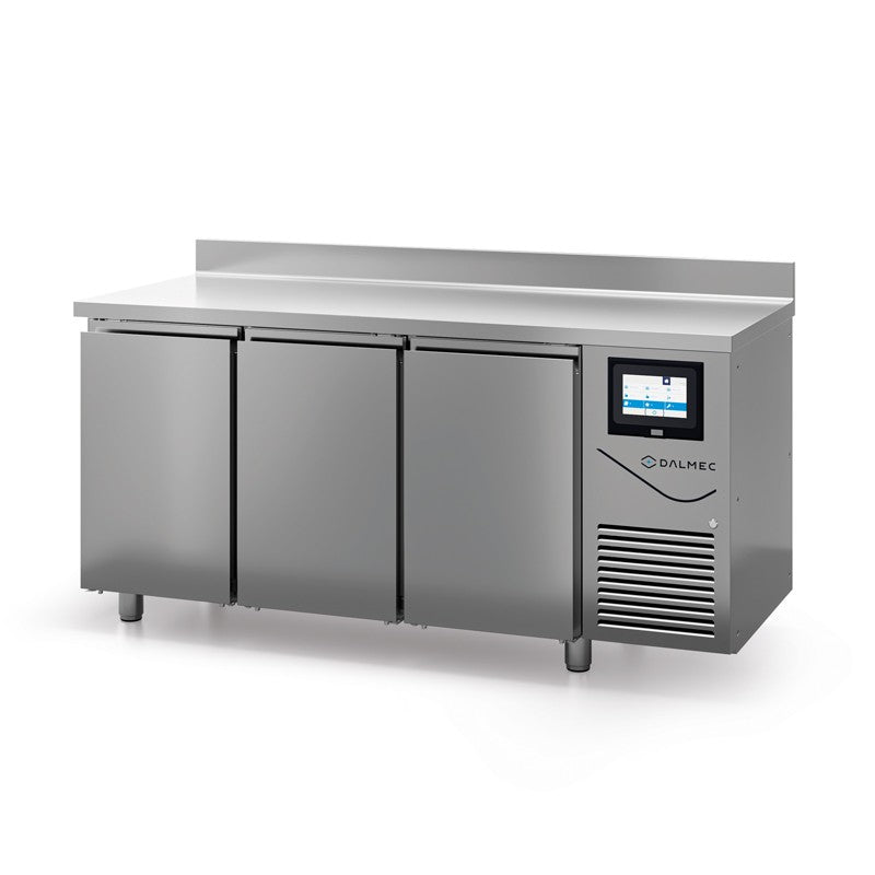 Table de fermentation avec dosseret - PROF. 800 - 400 X 600 - 3 Portes pleines - Dalmec