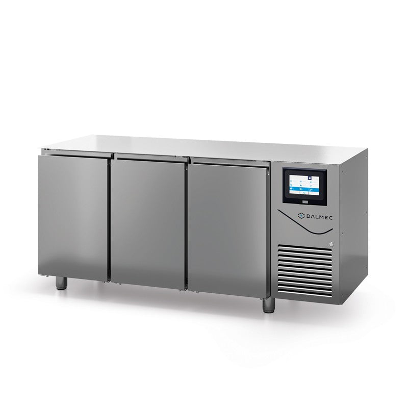Table de fermentation sans dessus - PROF. 800 - 400 X 600 - 3 Portes pleines - Dalmec
