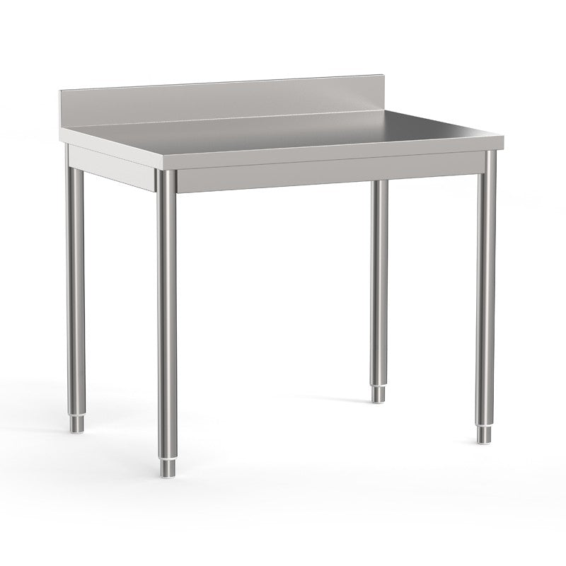 Table de travail adossée sans étagères PROF. 700 MM - LONG. 1800 MM - Nosem