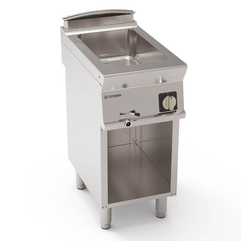 Bain-marie GN1/1 électrique sur placard ouvert - Gamme 700 - Tecnoinox