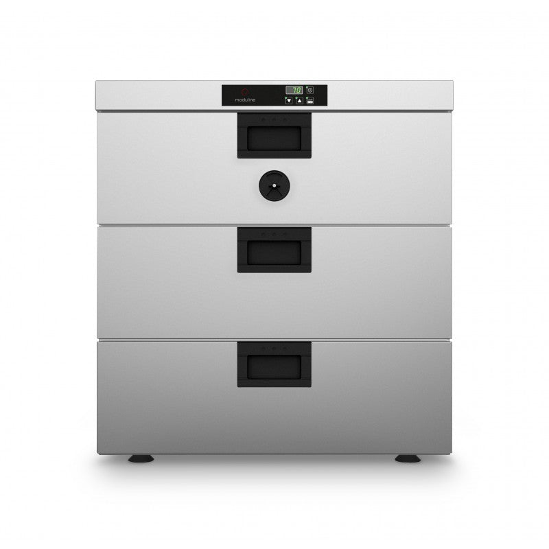 Tiroirs de maintien au chaud - 3 bacs GN 1/1 - Moduline