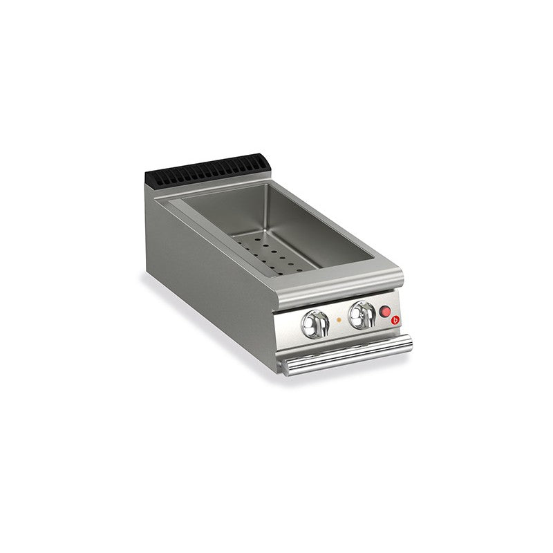 Top bain-marie électrique - Gamme Queen 700 - Puissance totale absorbée 1.8 KW - Baron