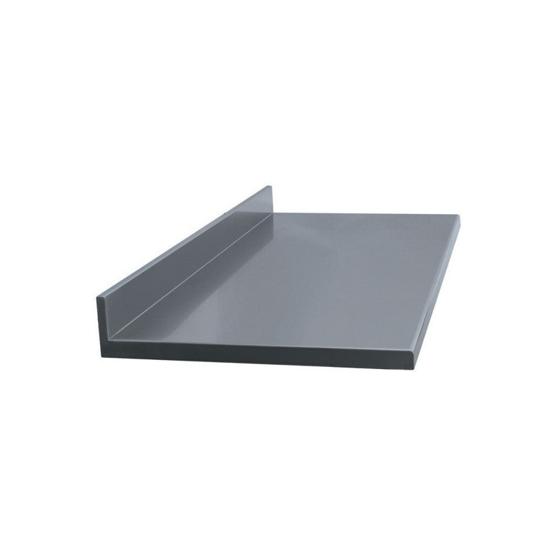 Plan de travail inox pour arrière-bars sans groupe - 3 portes larges - Avec dosseret - Longueur 1800 - 115544