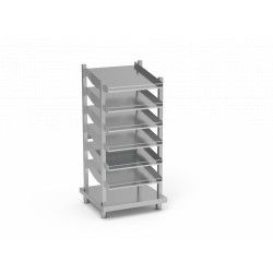 Distributeur sur pied avec étagère pain et verres SDVP