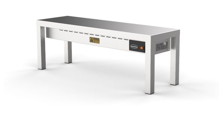 Étagère Chauffante En Céramique 1 Niveaux 1000 3 Resistances Of 250W L1000 - 7020.0700