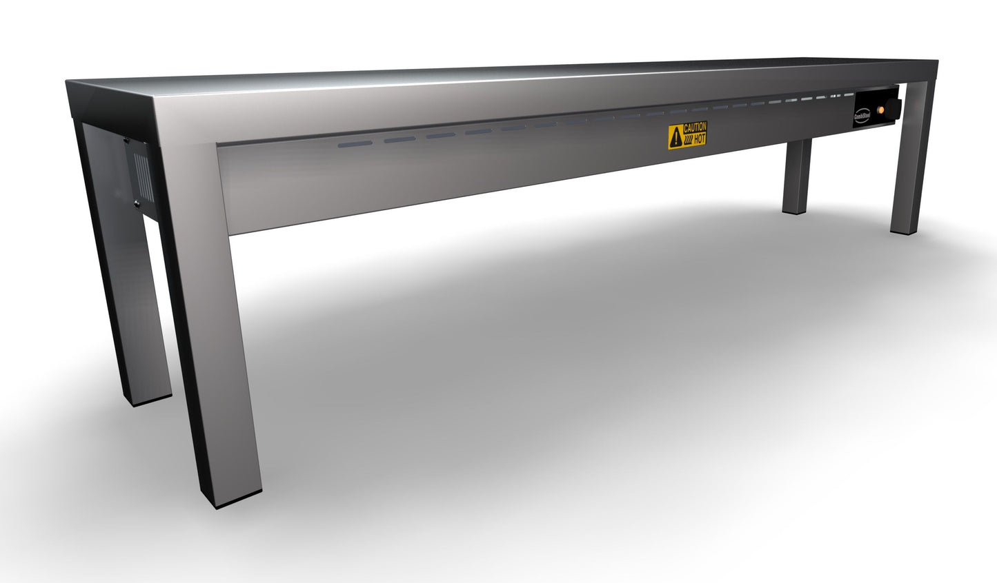 Étagère Chauffante En Céramique 1 Niveaux 1400 4 Resistances Of 250W L1400 - Combisteel 7020.0710