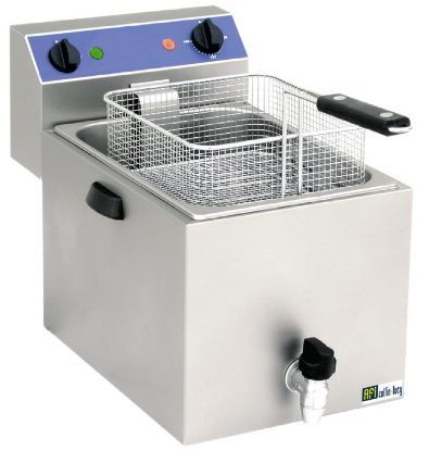 Friteuse de table électrique 8 L avec vidange SF9VC