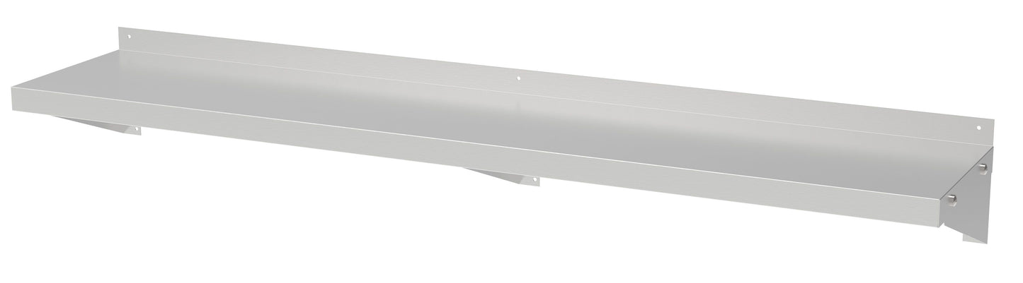300 Étagère Murales En Inox 800 Incl. Consoles L800 - 7490.0140