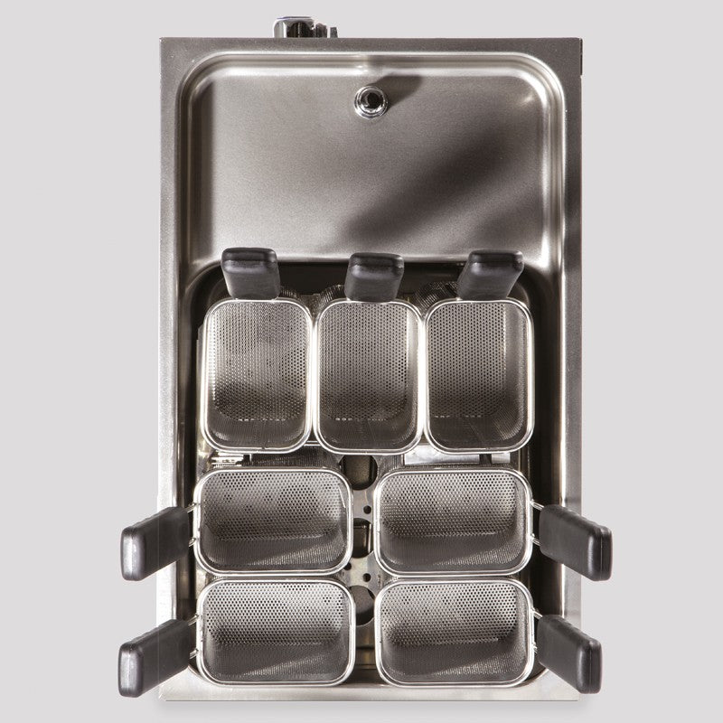 7 petits paniers inox - Valentine