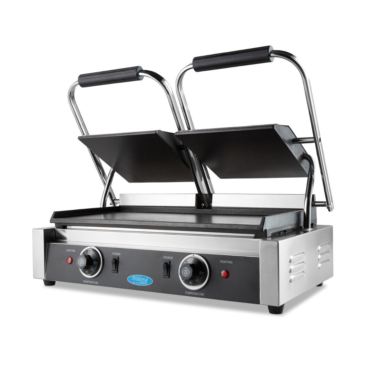 Grill Panini - lisse - Plancha double - 2 x 22 cm