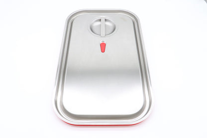 Couvercle gastronorm - 1/1 GN - acier inoxydable - soudure étanche à l'air