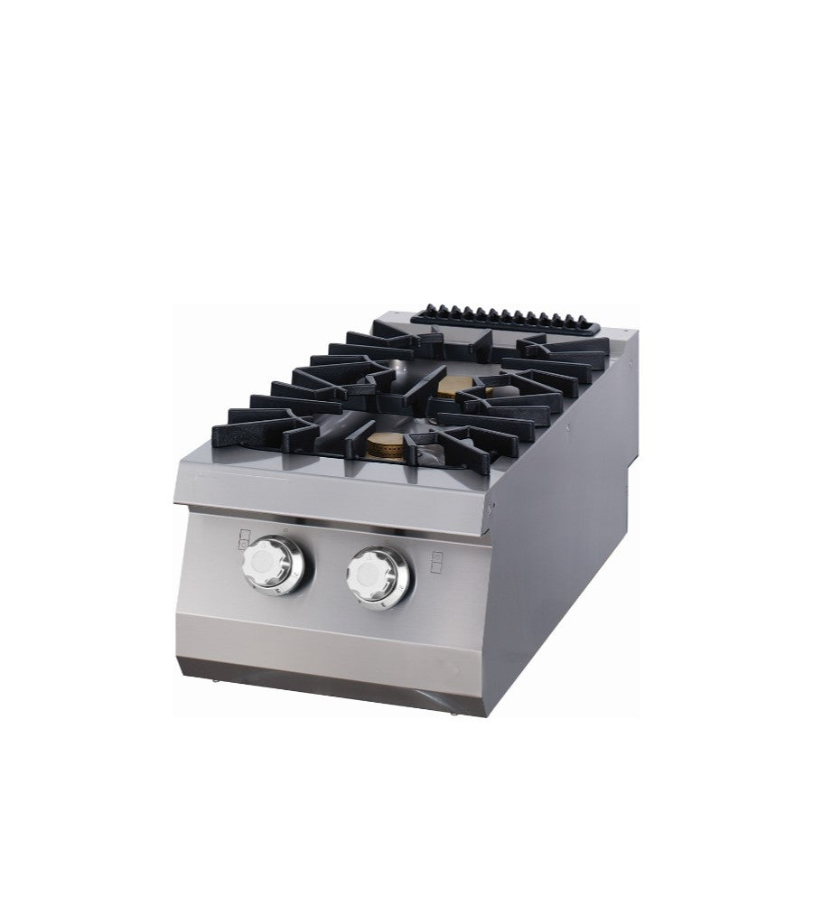 Cuisinière gaz 2 brûleurs - gamme 900 (prof. 90 cm)