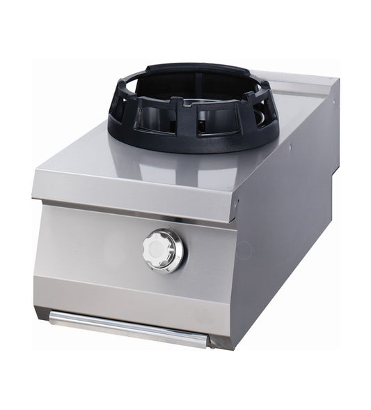 Cuiseur wok gaz - Ø28,5 cm - unité simple - gamme 900 (prof. 90 cm)